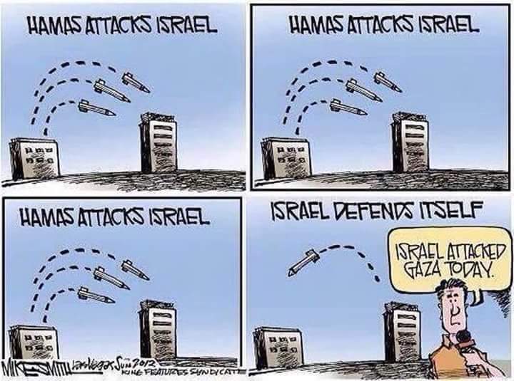 The mainstream media. #Gaza #Israel