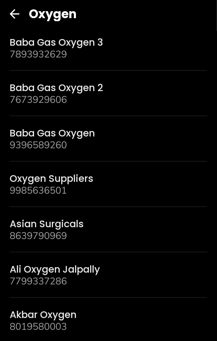 4) Oxygen Suppliers in Hyderabad