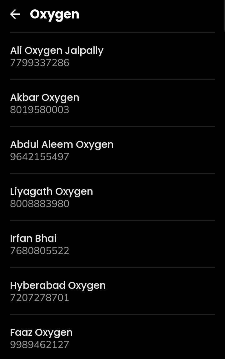 4) Oxygen Suppliers in Hyderabad