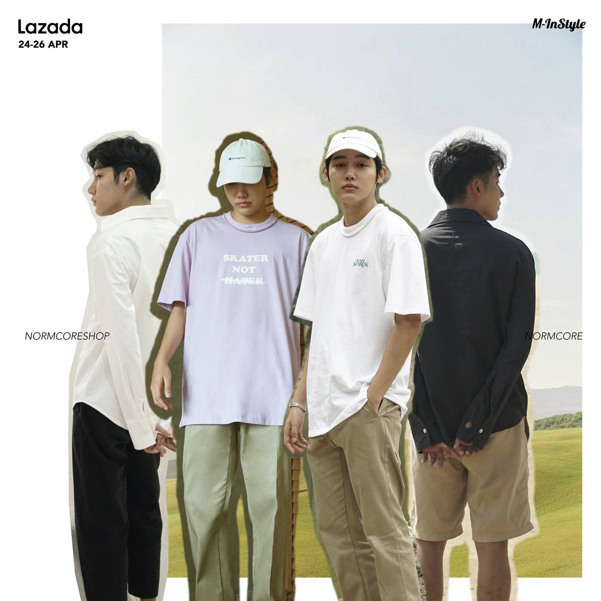 mtmenn's tweet photo. เอาส่วนลดมาแจก🤩🤩🤩 Normcore กับ M-InStyle GRAND LAUNCH

 📍 24 - 26 เมษายนนี้เท่านั้น
ลดทันที 150 บาท เมื่อช้อปครบ 1,799 บาท
ลดทันที 70 บาท เมื่อช้อปครบ 899 บาท

ช้อปได้เลยที่ลิ้งค์นี้ --> : https://t.co/QrR53aTSS1

#LazInStyleTrendyIGBrands
#LazInStyle
#MInStyle
#LazadaTH https://t.co/sU3wUDg3lf