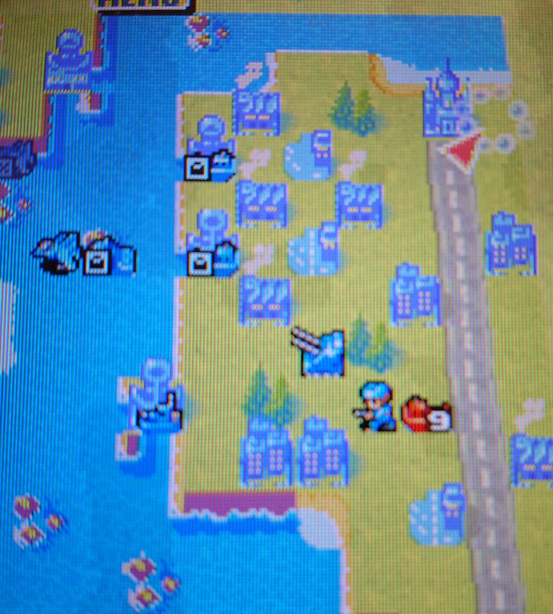 とりくら ファミコンウォーズds 何らかのバグで陸地にいるレッドスター軍の輸送船 T Co D0xjgjkxtp Twitter