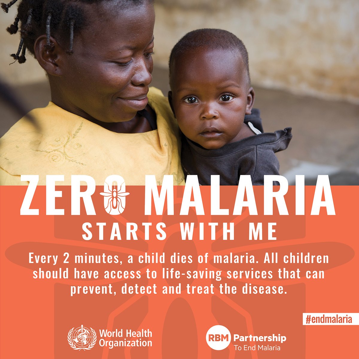 Today is  #WorldMalariaDay #Malaria still kills  child every  minutes.No children should die because they cannot access life-saving services to prevent, detect & treat the disease.Reaching  malaria is possible – Together we can  #EndMalaria  https://bit.ly/32uKPFH 
