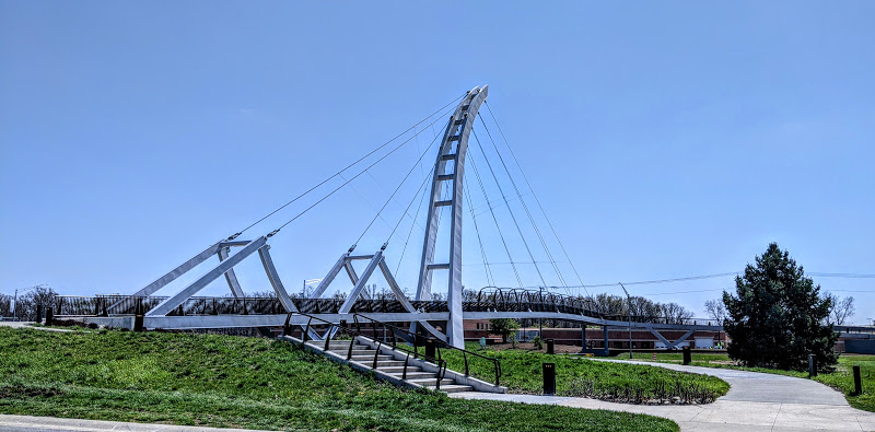 Completed over the past dozen years, three stunning bicycle/pedestrian bridges now link the Purdue University-Fort Wayne ( https://www.pfw.edu ) campus trail network to the City of Fort Wayne's Rivergreenway System ( http://www.fortwayneparks.org/rivergreenway ).