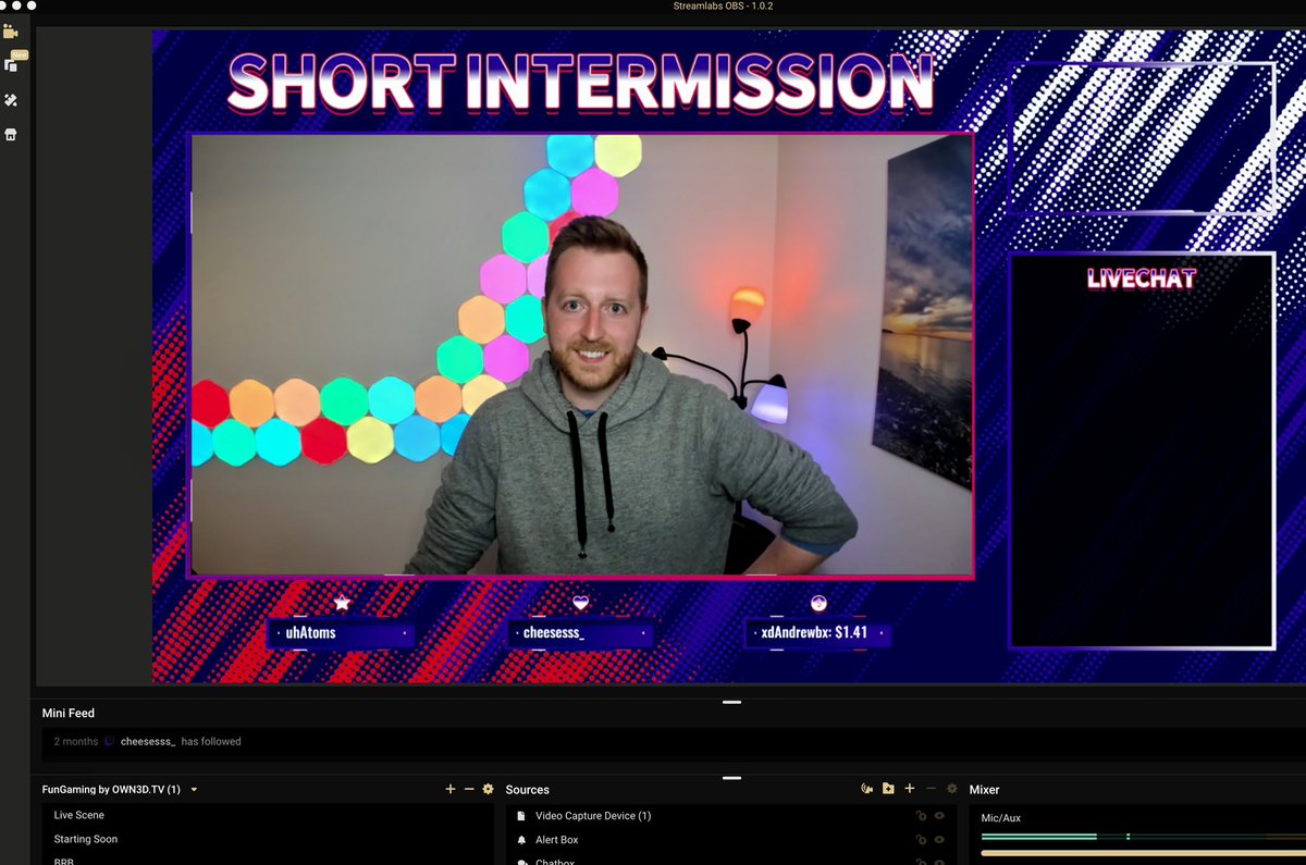 bfarmer31's tweet photo. Getting everything set up in my new apartment to stream again soon!  New streaming camera and ring light! (Finally). I miss it so muchhhh https://t.co/H5pLiZL5E3