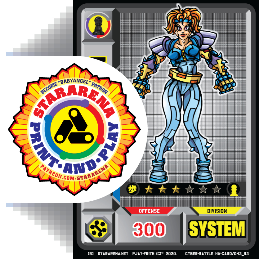 StarArena_Game's tweet photo. STARARENA_LEGACY.HW.043 #StarArena #フリーゲーム #CollectableCardGame #GameDev #GameSmith #UltraToys #AtomicBabyClones https://t.co/lq0twkh2Uz https://t.co/UoINd1jVFv
