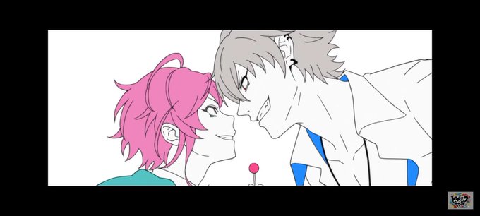 睨み合いのtwitterイラスト検索結果