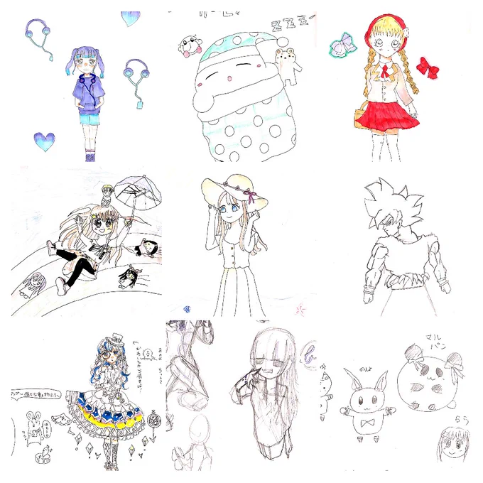 昨日も豊作でした。回を重ねるほど絵が洗練されてきたような。素敵よ～✨👏 