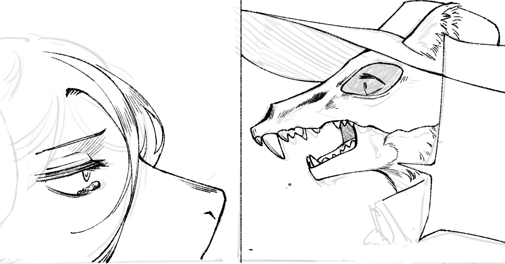 i hadn't done actual lineart in a long time,,,, missed this 