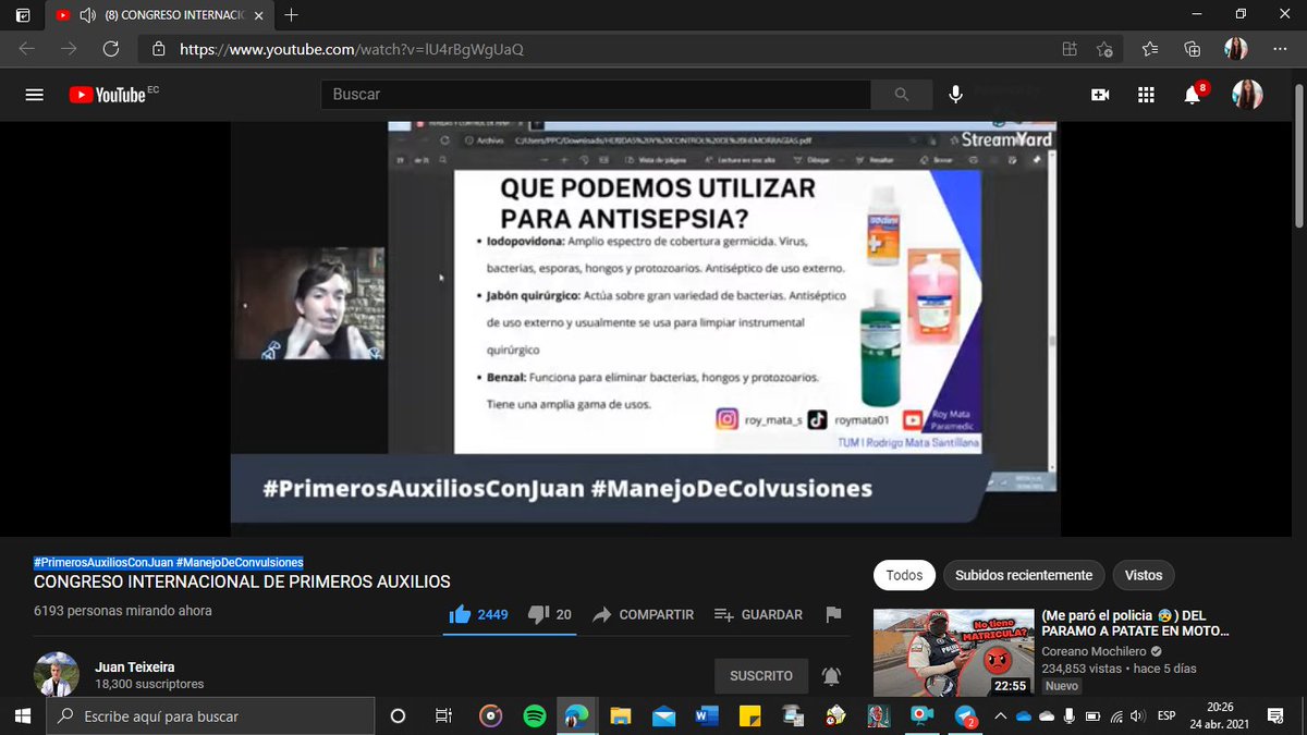 JhosMadeleinne's tweet photo. @juanteixeirap Genial, amplía demasiado mi conocimiento! Saludos desde Ecuador! 🇪🇨💯 #PrimerosAuxiliosConJuan​ #ManejoDeConvulsiones​
#PrimerosAuxiliosConJuan​ #ManejoDeConvulsiones​
#PrimerosAuxiliosConJuan​ #ManejoDeConvulsiones​
#PrimerosAuxiliosConJuan​ #ManejoDeConvulsiones https://t.co/Fgie9n7ygm