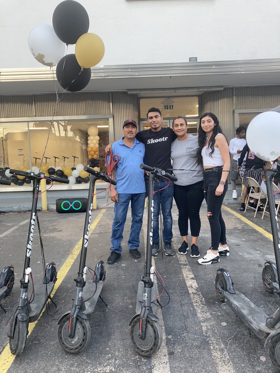 Fantastic Family fun and #SelfCareSaturday riding scooters in <a href="/DowntownHouston/">Downtown Houston</a> ! <a href="/Skootrhtx/">Skootr</a> Grand opening...