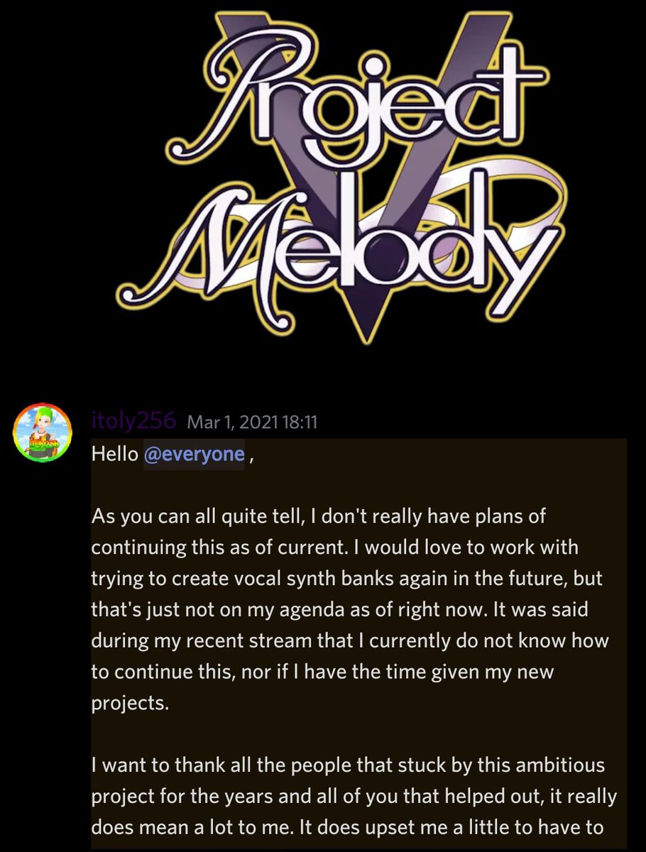 Melody twitter project A Twitch