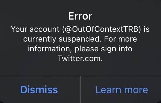 OOCTRBBackup's tweet image. Welcome to the official backup account for @OutOfContextTRB! We were suspended earlier today, so we’re back again! Retweet this to help find our original followers!