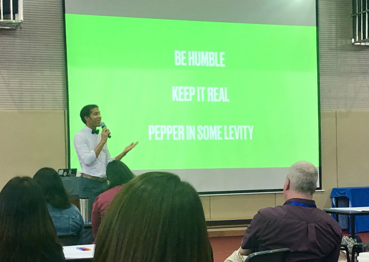 Thank you <a href="/MisterJasonS/">Jason Stevens</a> for your #ACAMISELL Keynote -being your authentic self and reminding us of the importance of #connection to honour #multilingual learners.