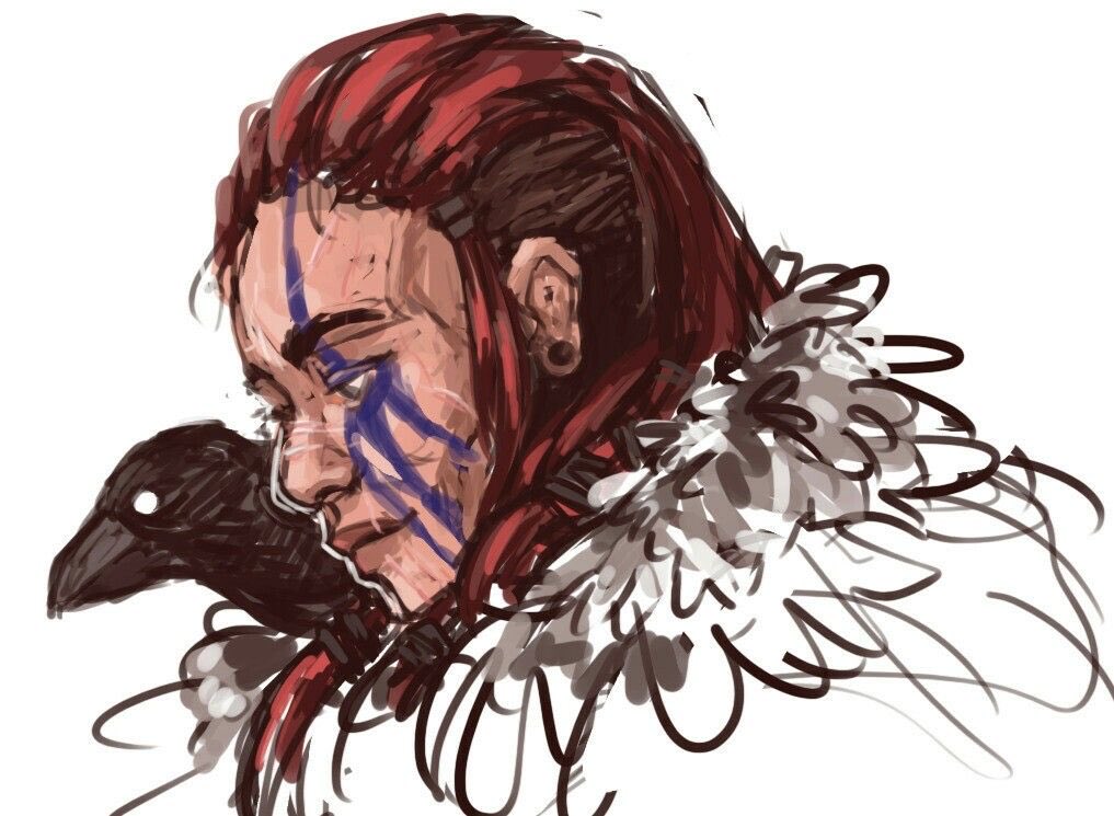 ||Mierda Blood, te amo. 
Pd: Este Es un canary hecho en base al rostro real de Blood o lo que se cree que es. . . . JODER LA AMO