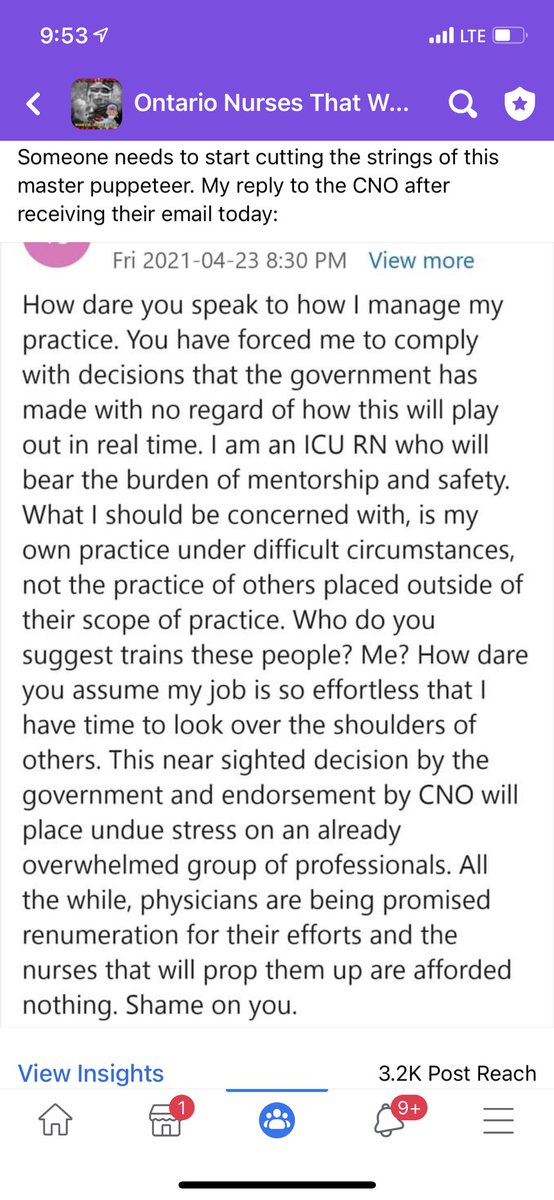 NursesWant's tweet photo. Well said! https://t.co/WNxSzUSa2I