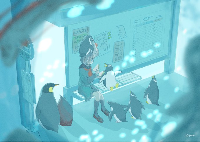 「世界ペンギンデー」のTwitter画像/イラスト(新着))