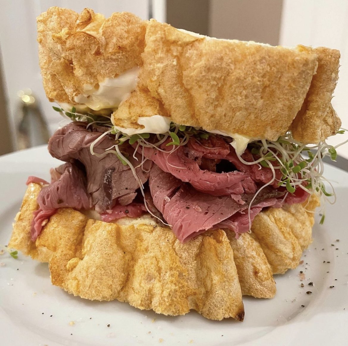 MariaEmmerich's tweet image. Thank you for tagging me in your photos of your protein bread sandwiches! They warm my heart ❤️ #proteinsparingbread #proteinbread #ketobread #ketosandwich #warmsmyheart