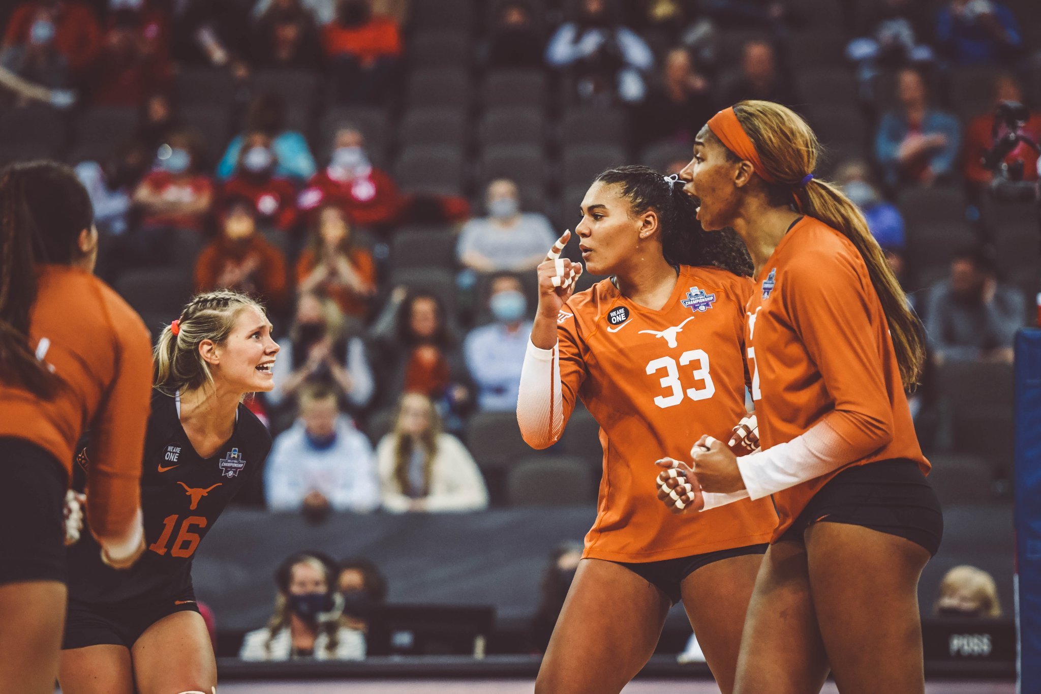 Texas Volleyball on Twitter "Timeout with the Horns trailing 2119 in