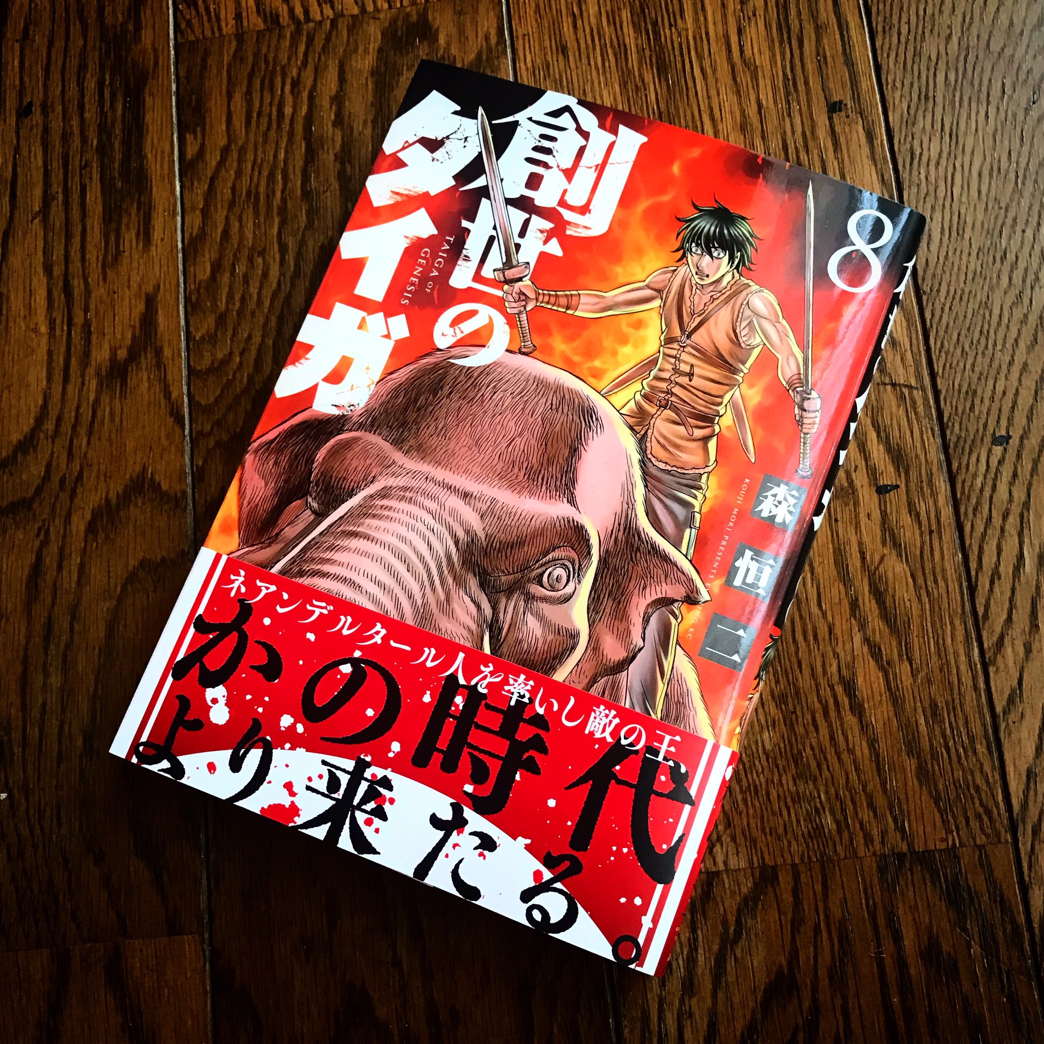 Shimoyama S Door 森恒二 創世のタイガ 第８巻 絶賛バリバリ発売中 いつの世にも戦いがある 滾る漫画 読むべし 森恒二 創世のタイガ ホーリーランド 自殺島 無法島 デストロイアンドレボリューション イブニング ヤングアニマル 漫画