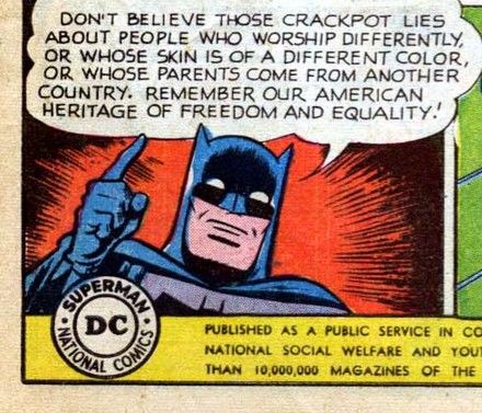 To say that comics have always been talking about social issues is 100% true. Because they always have been. They’ve always been reflective of the time in which they were created, as all art is. /2