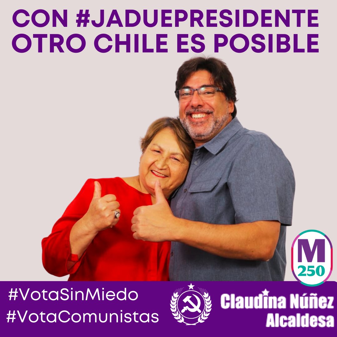 Con #JaduePresidente otro Chile es posible!