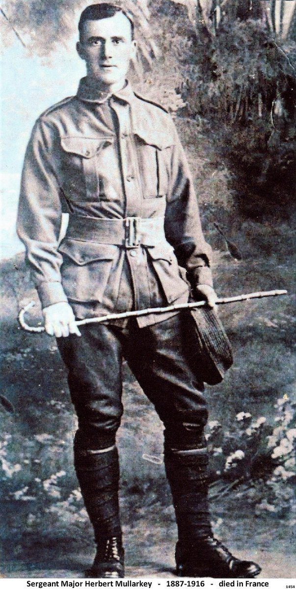 Herbert, the oldest brother, joined the 4th Bn at Gallipoli in May 1915.He was a 27 y.o. renowned sportsman. He rose to be Company Sgt Major, moving to the Somme in April 1916. Four months later he was KIA at the fierce Battle of Pozieres in August 1916. His grave was lost.6/