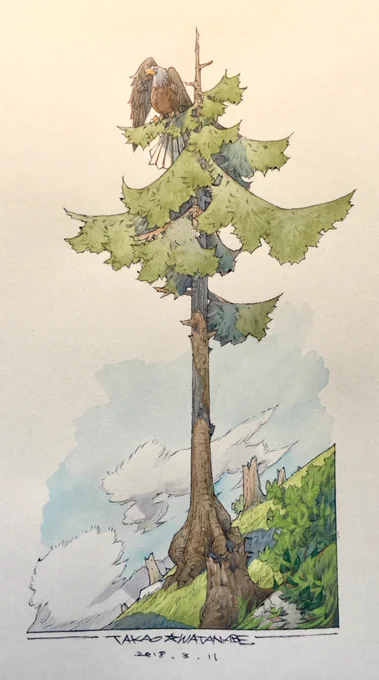 No.C0052 『遠くを眺める』

?原画を詳しく見る
https://t.co/nIn8HKifUz 