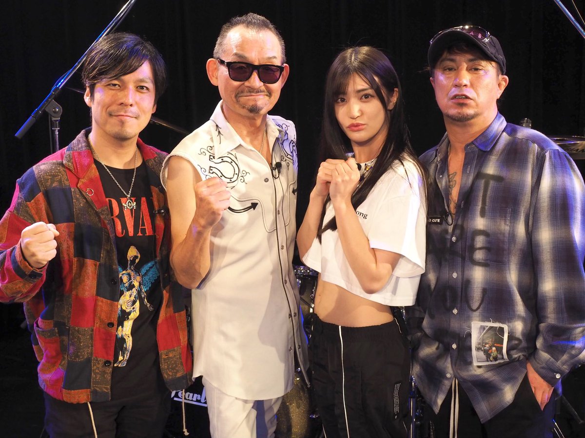 atomicdrum's tweet photo. 金曜日F@n TV Live Goes On の収録してきました〜^_^。
GOくん、櫻井くん、しょー子さんありがとうございました。
楽しい番組です♪。
よろしくねー‼️^_^。ま https://t.co/Celq0JcMQI