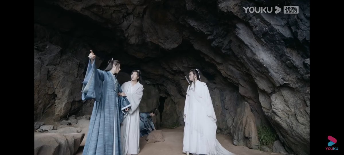 Our plot is definitely on the dark side thankfully I have Wen and Ye Bai Yi's constant bickering and name calling to make me giggle.  #amwatching  #WordOfHonor