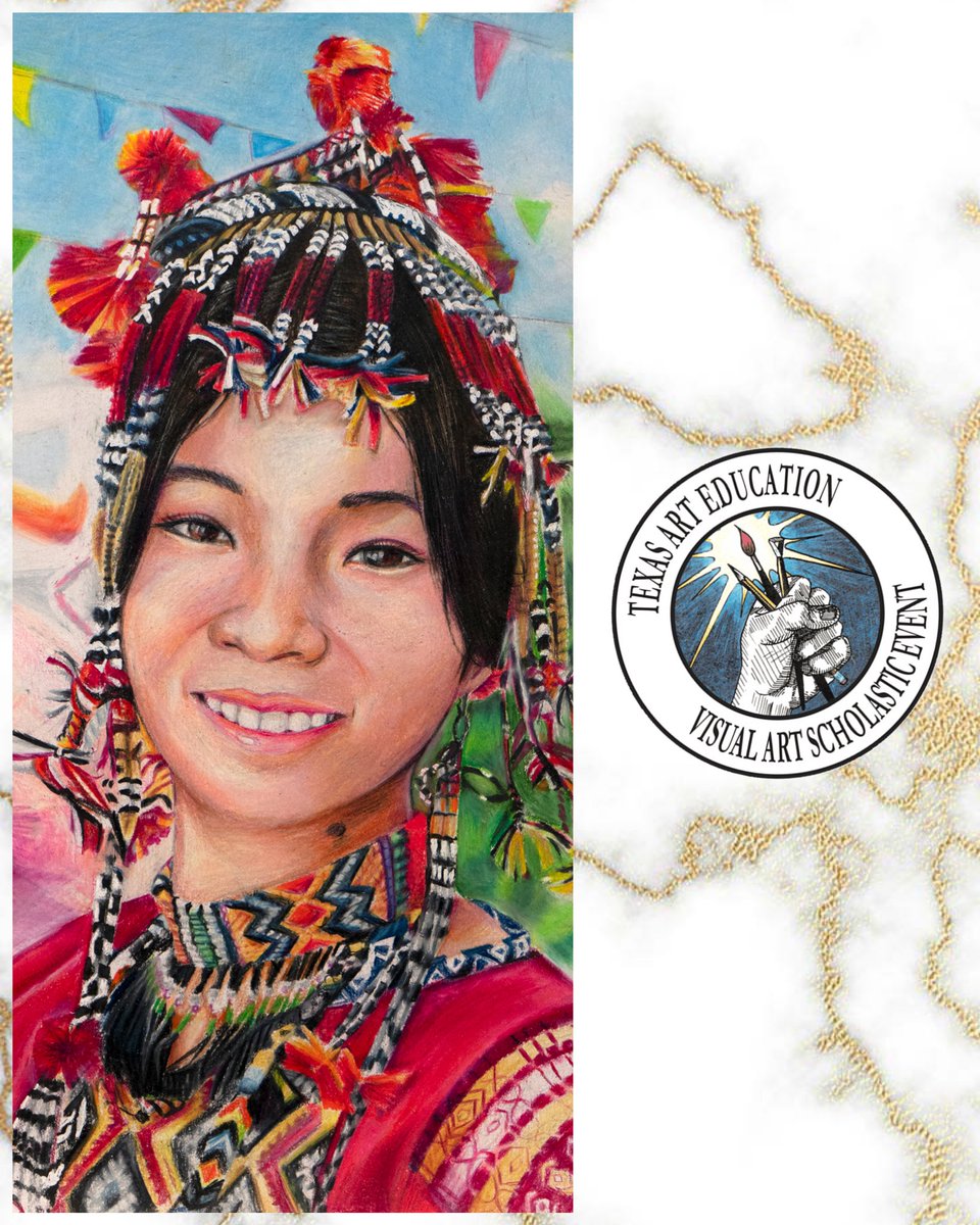 I am so VERY proud &amp; excited to announce that Angelique Padura has received the prestigious Gold Seal Award at the #TAEA #StateVASE visual arts competition event 🏆 1/150 in the state from 1206 entered 
<a href="/VisualArtHumble/">Humble ISD Visual Arts</a> <a href="/HumbleISD_SCHS/">Summer Creek High</a> <a href="/TXarted/">TAEA</a> #schsartrocks