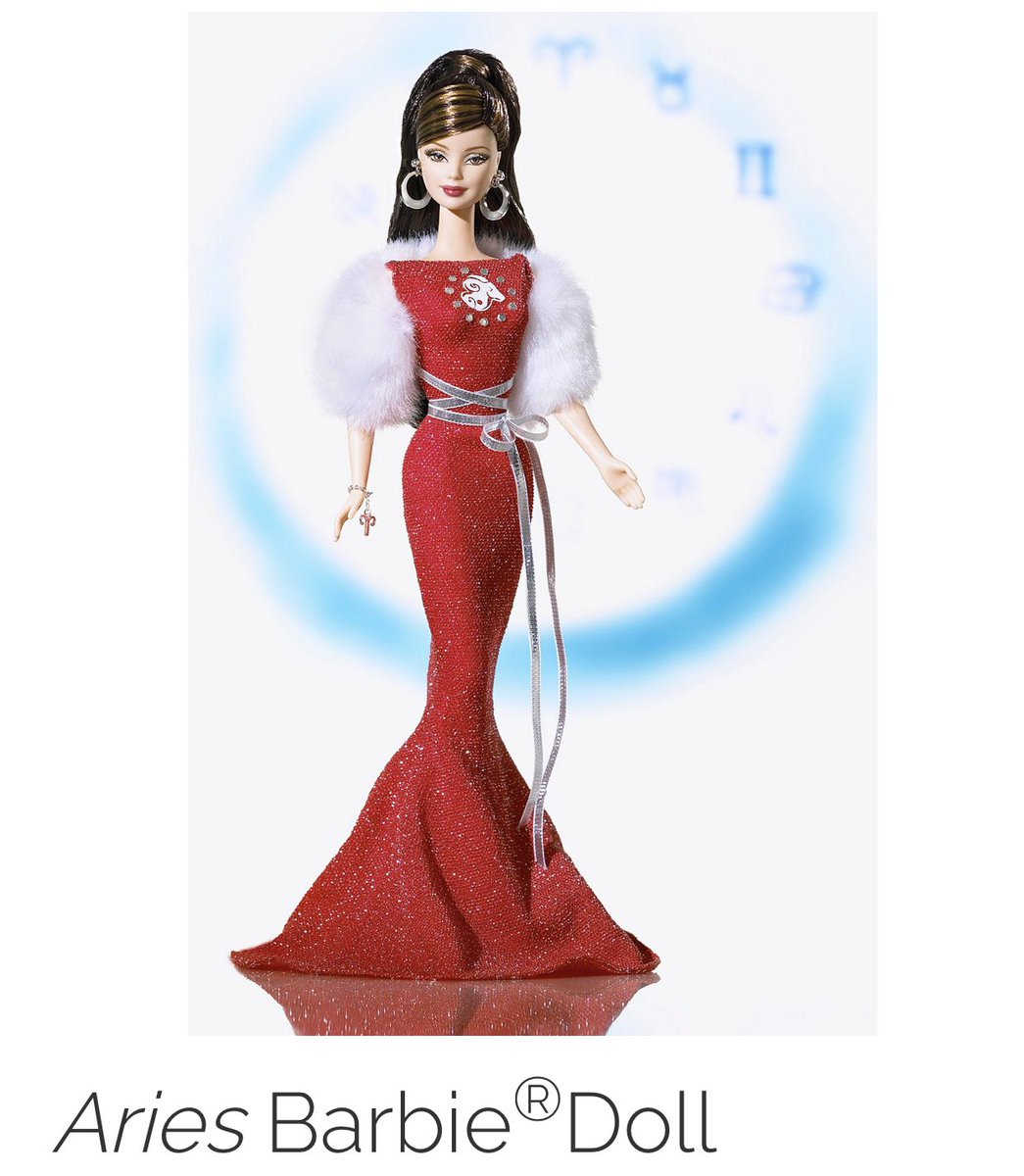 barbie’s 2004 zodiac themed dolls.