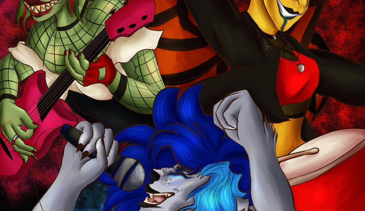 bipperisacactus's tweet photo. Preview of my piece for the @MonsterHighZine ! Had fun with this, please consider buying it once it's out! https://t.co/GEPsboFh34