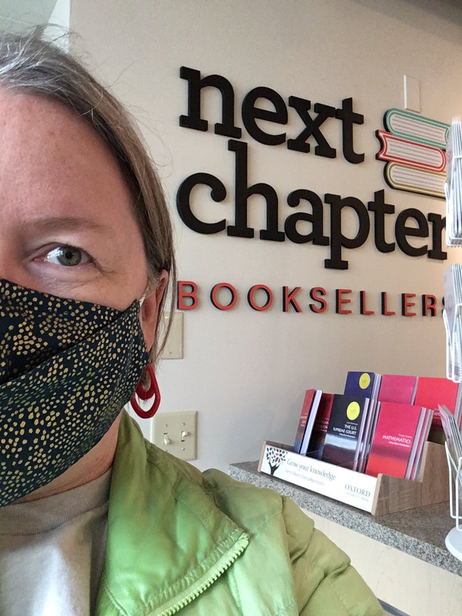 One of my mainstays,  @NextChapterMN, is open by appt or for order pickups. So I had an appointment for this morning, of course. I miss taking the 63 from work & browsing here before taking the A Line home.  #BookstoreRoadmap