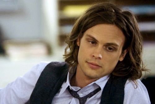 spencer reid: long hair