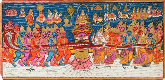 Indra and Devas were immediately stripped of their powers due to Rishi Durvasa's curse.Bhagwan Vishnu advised Samudra Manthan to obtain Amrut. After Samudra Manthan and Nector, the Devas got back their strength and power and defeated the asuras.4/23