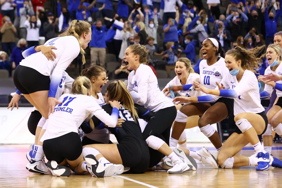 KentuckyVB's tweet image. The moment our final chapter was written. And what a book it was. 

#WeAreUK | #NCAAVB