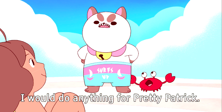 Anything for Pretty Patrick✨ (via BEE AND PUPPYCAT)
