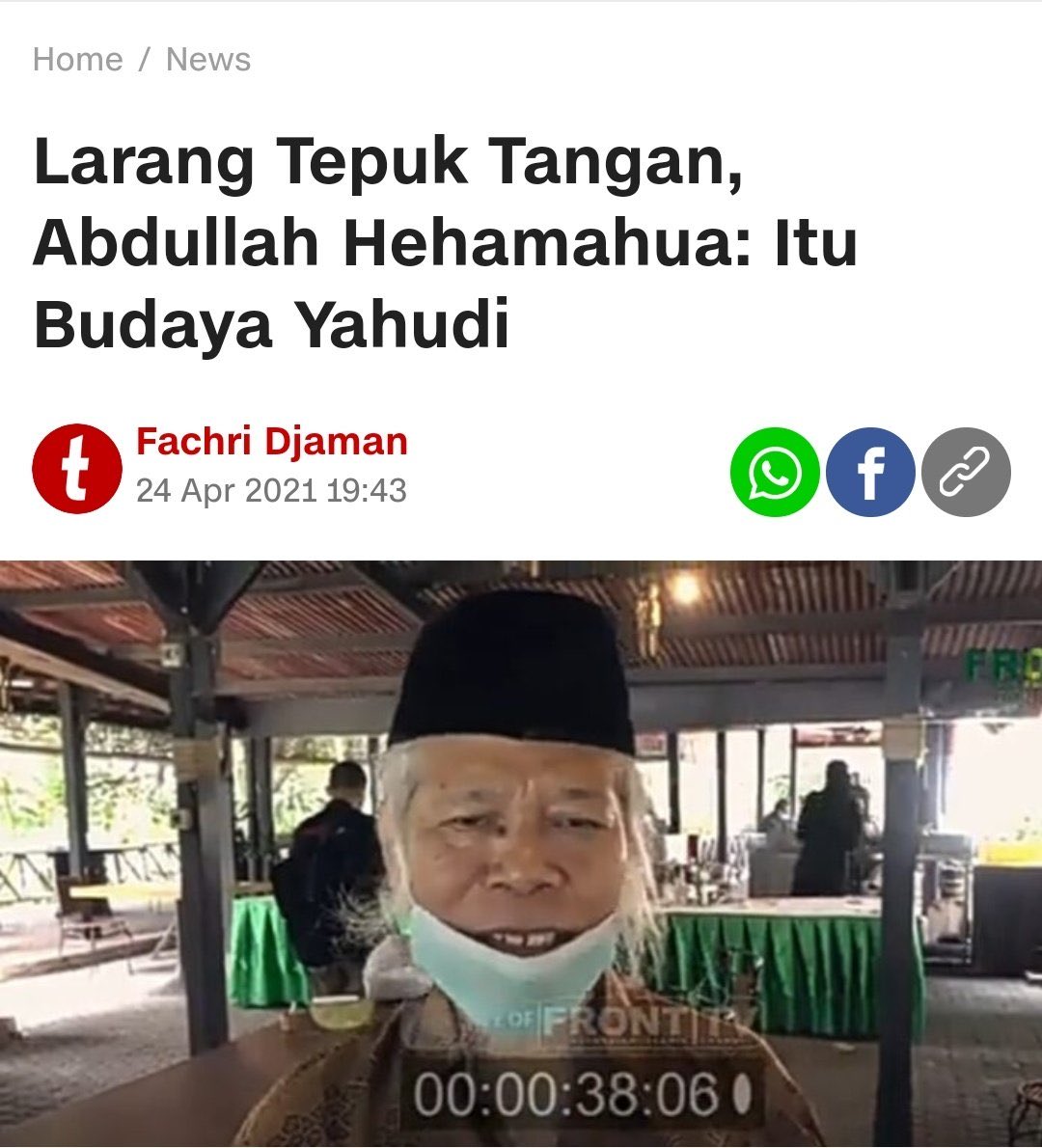 akhmad sahal tweet media