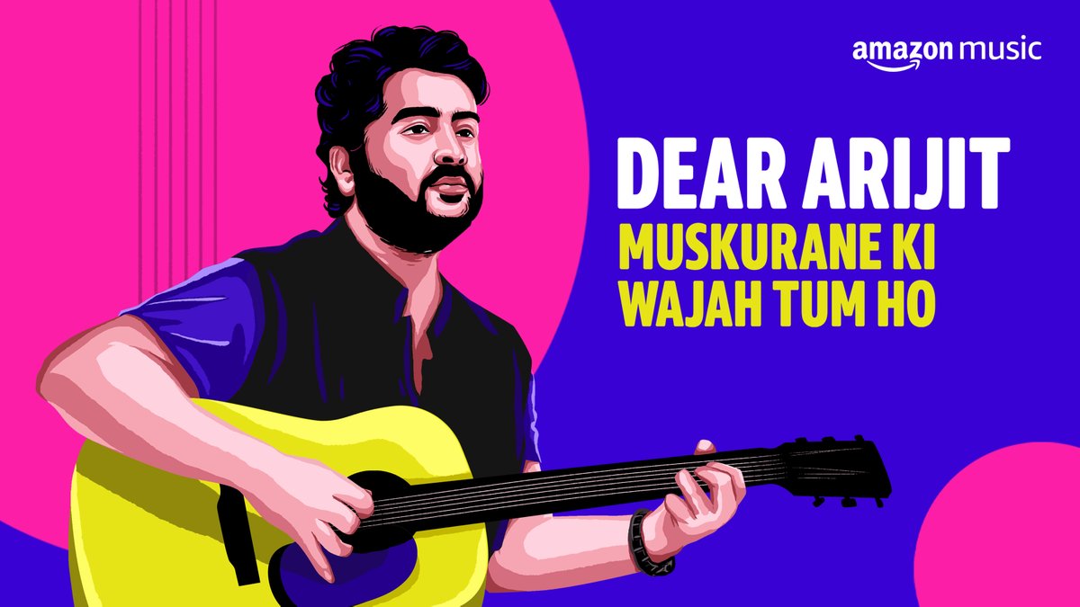 AmazonMusicIN's tweet photo. That’s it. We’ve finally expressed how we feel about #ArijitSingh and his soulful voice ❤️

#HappyBirthdayArijitSingh

🎧 https://t.co/disYbIveoz https://t.co/wcjyO9pgKi