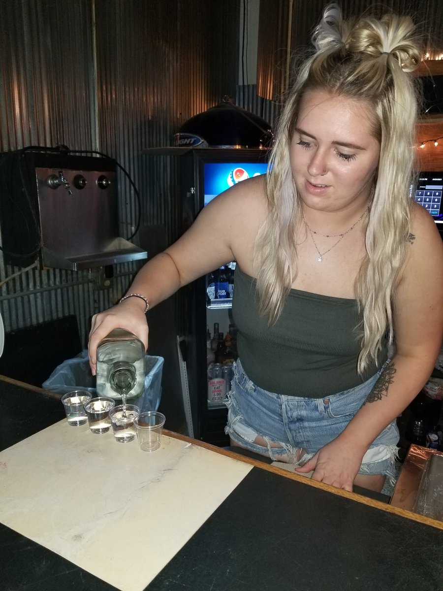 Back bar is open, come get your shots! <a href="/FHSUParties/">FHSU Parties</a>