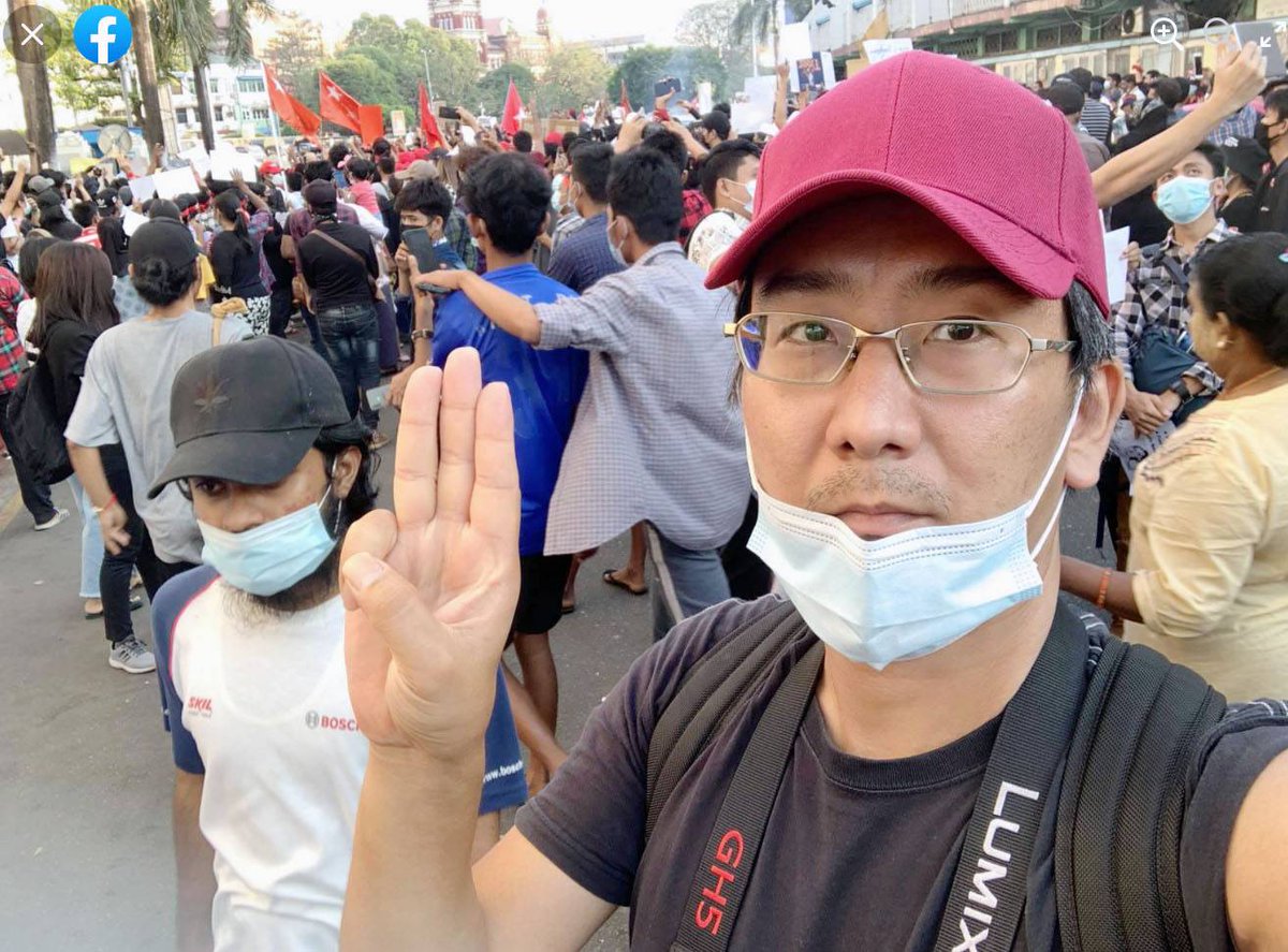 Japanese freelance journalist Yuki Kitazumi, who previously worked for Nikkei, had been writing about the protests for Japanese media and posting updates on social media when the Myanmar junta wrongfully arrested him. Japan's ambassador just spoke to him. japantimes.co.jp/news/2021/04/2…