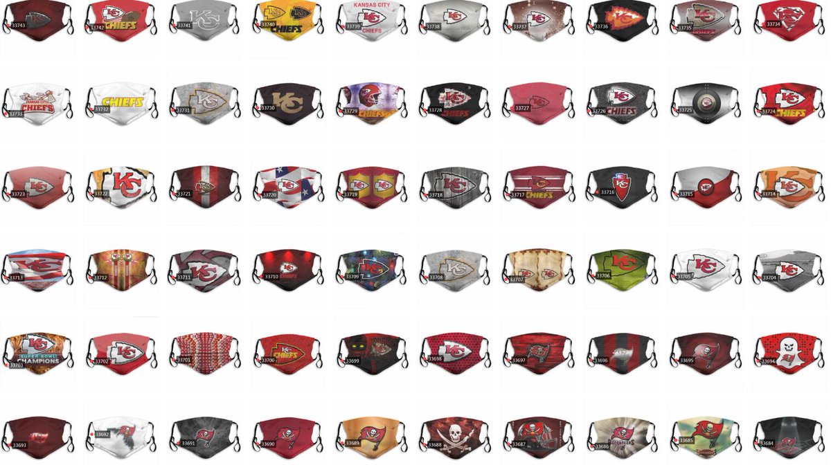 We are one of NFL Mask&amp;Washcloth factory in China. 
offer NFL,NBA,MLB,NHL Kansas City Chiefs Mask wholesale price $4+accept drop ship
Welcome to visit our photo album link to see all teams 
Buy here< goodbusiness8.x.yupoo.com