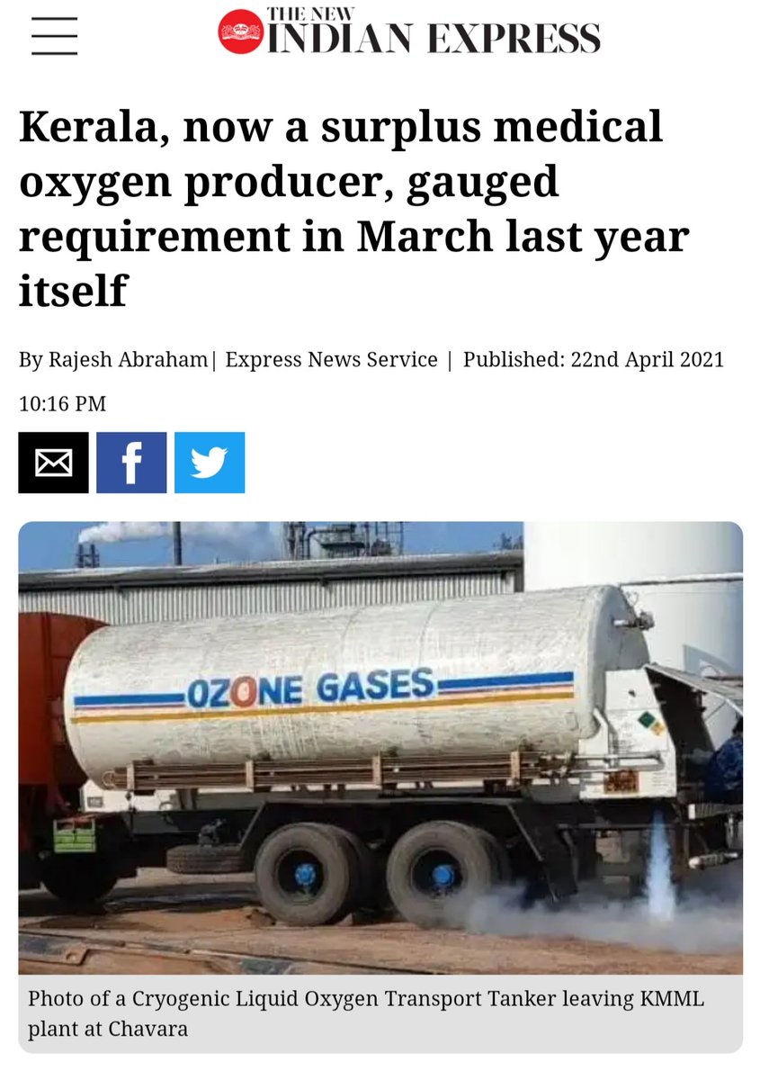 agrawalp2001's tweet photo. @rksingh2021 @amitmalviya @sharmasupriya If states had no role, then how every state had got oxygen plants constructed, except Delhi.

Stop sycophancy. 

Kejriwal's advertisement money has bought every single media person.

#KejriwalFailsDelhi https://t.co/yM4ixMTVqL