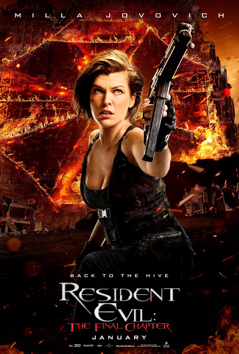 Genre: Action, Horror, Sci-fiRESIDENT EVIL (2002)RESIDENT EVIL: APOCALYPSE (2004)RESIDENT EVIL: EXTINCTION (2007)RESIDENT EVIL: AFTERLIFE (2010)RESIDENT EVIL: RETRIBUTION (2012)RESIDENT EVIL: THE FINAL CHAPTER (2017)SOON: R.E: WELCOME TO RACCOON CITY (11.24.21)11/10 