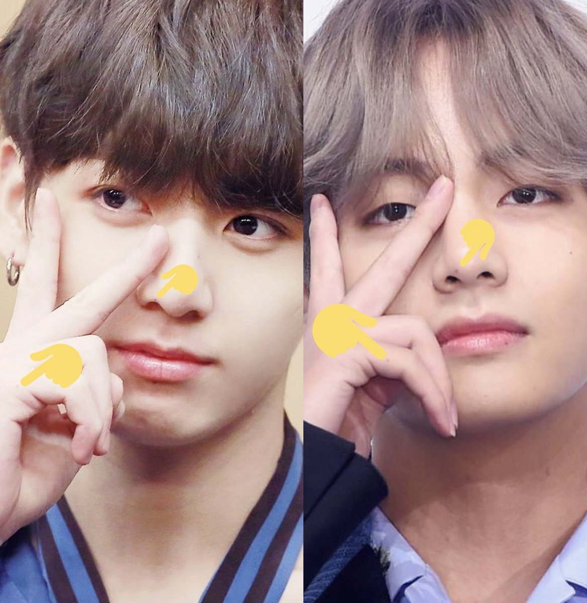 4 𝘁𝗮𝗲𝗸𝗼𝗼𝗸 𝗺𝗼𝗹𝗲𝘀Taehyung: having matching elephant moles is destiny