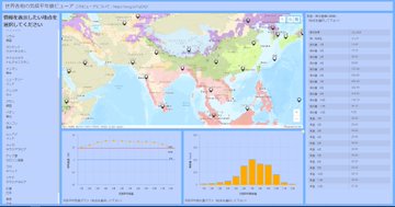 神サイト クリック一つでその都市の気候平年値 ケッペン気候区分判定ができちゃいます 地理おた部 高校地理お助け部