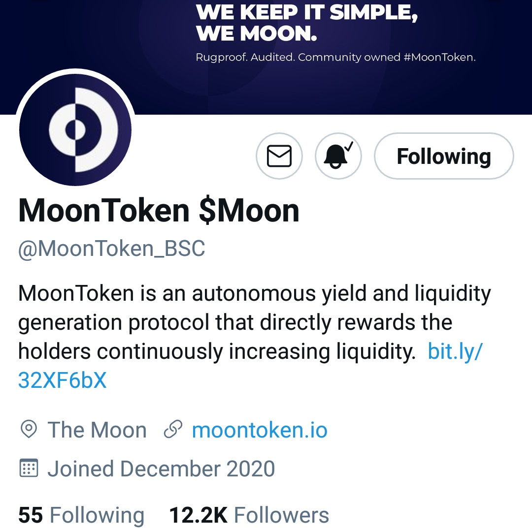 (4/10)   @MoonToken_BSC is  #MOONTOKEN ///  #StocksToBuy  #StockMarket  #invest  #stock  #hold  #TrendingNow