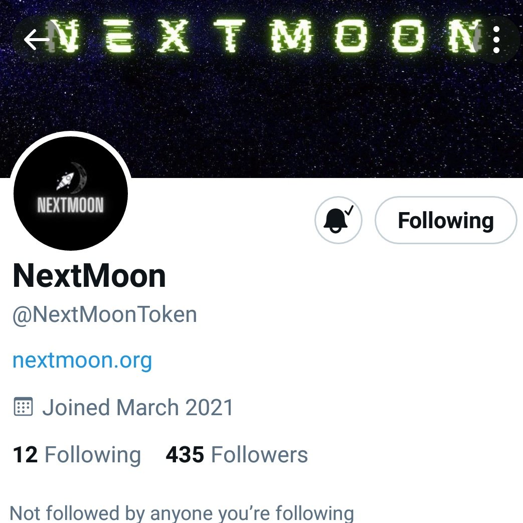 (7/10)   @NextMoonToken is the tag they go by is  #nextmoon ! ///  #hold  #stocks  #invest  #TrendingNow  #StocksToBuy  #StockMarket