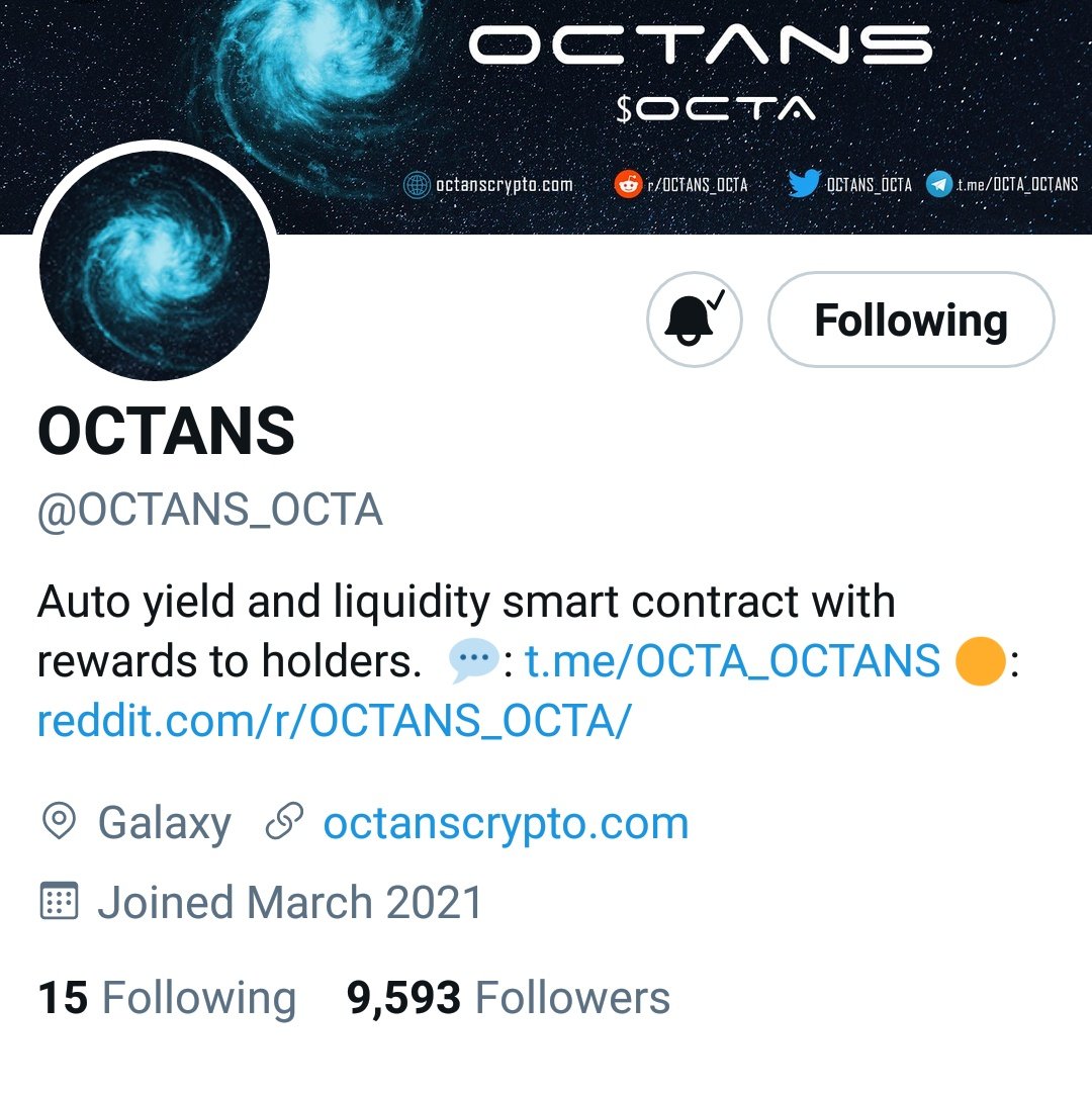 (9/10) & lastly  @OCTANS_OCTA !! Hers the hashtag  #OCTANS  ///  #StocksToBuy  #StockMarket  #stocks  #invest  #hold  #invest