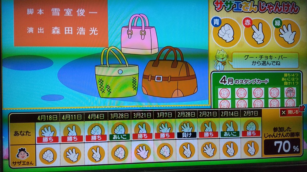 4月25日 サザエさんで ジャンケン が話題に トレンドアットtv 4月25日 サザエさんで ジャンケン が話題に トレンドアットtv